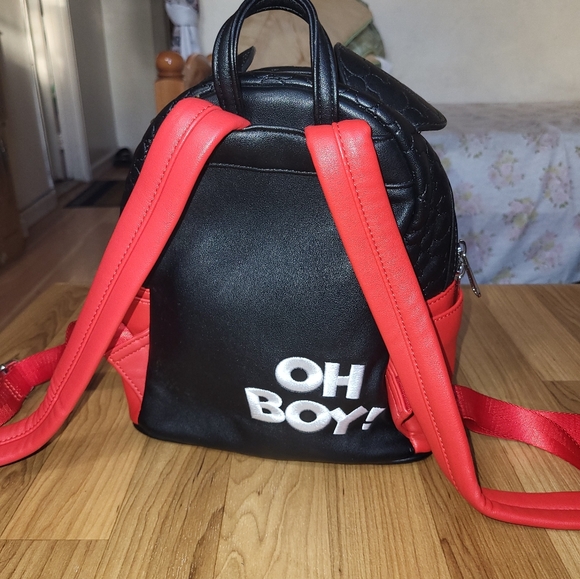 Disney Mickey Mouse Mini Backpack Loungefly Red & Black main image 12